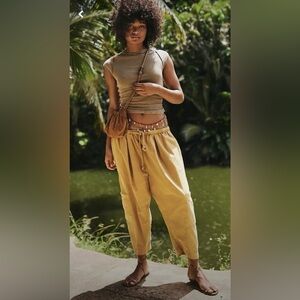 Free People Kahlani harem pull on pants